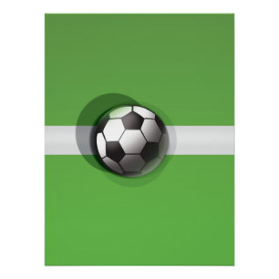 Voetbal Bal Perfect Poster