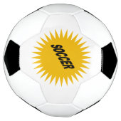 Voetbal bal ZON VOETBAL (Gedraaid)