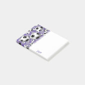 Voetbal Ballz! meisjesvoetbal Post-it® Notes (Schuin)