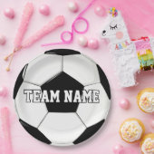 Voetbal/Banquet - Aangepast team - Naam Sport Papieren Bordje (Feest)