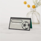 Voetbal Bar Mitswa Zittafel Escort Kaart Plaatskaartje (Voorkant)