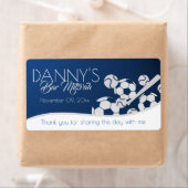 Voetbal Baseball Combo Bar Mitzvah Etiket (Insitu)