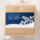 Voetbal Baseball Combo Bar Mitzvah Etiket (Insitu)