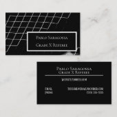 Voetbal Basketbal Hockey Sport Scheidsrechter Sjab Visitekaartje (Voorkant / Achterkant)