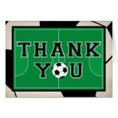 Voetbal Bedankt (Voorkant Horizontaal)