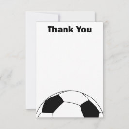 Voetbal Bedankt voor je briefkaarten