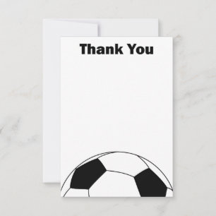 Voetbal Bedankt voor je briefkaarten