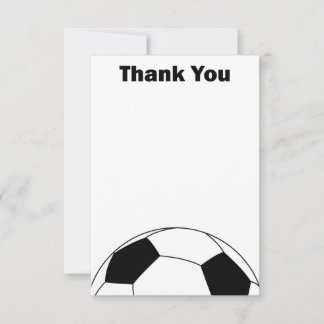 Voetbal Bedankt voor je briefkaarten
