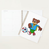 Voetbal Beer Spelen Football in Sport Outfit Planner (Display)