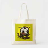 Voetbal Beest Tote Bag (Voorkant)