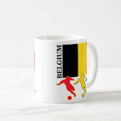 Voetbal België Koffiemok (Voorkant rechts)
