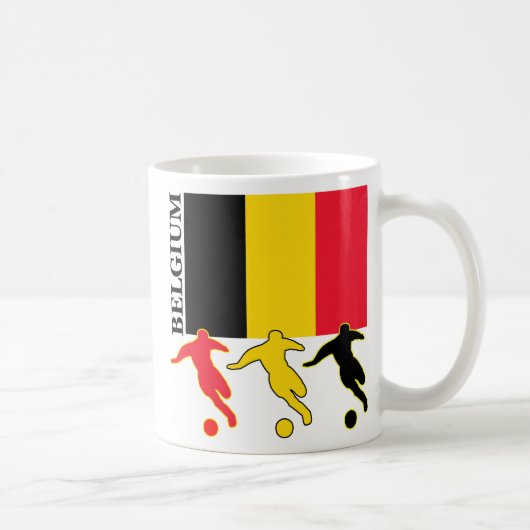 Voetbal België Koffiemok (Rechts)