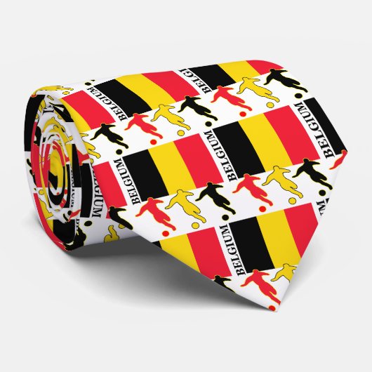 Voetbal België Stropdas (Opgerold)
