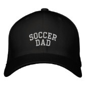 Voetbal Bembroided Trucker Hat Geborduurde Pet (Voorkant)