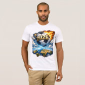 Voetbal Beyond Earth T-shirt (Voorkant volledig)