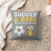 VOETBAL & BIER KUSSEN (Deken)