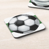 Voetbal Bier Onderzetter (Linkerzijde)
