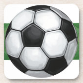 Voetbal Bier Onderzetter (Voorkant)