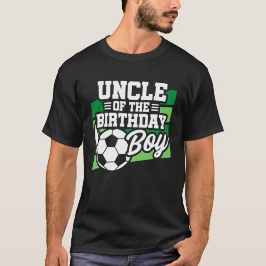 Voetbal - Birthday - Boys Voetbal T-shirt (Voorkant)
