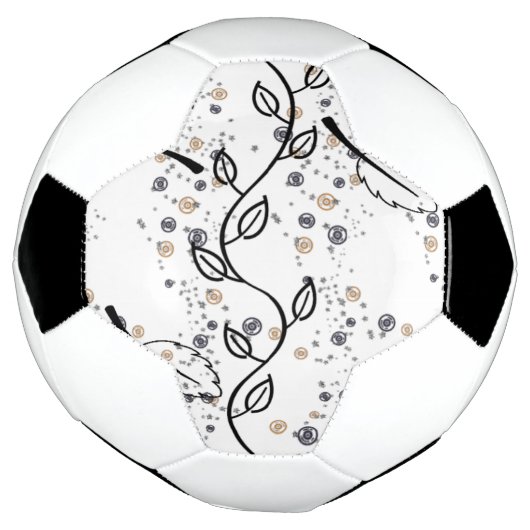 Voetbal bladeren (Gedraaid)