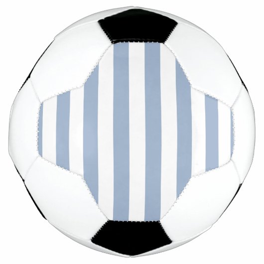 Voetbal Blauw & Witte Streep (Voorkant)