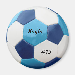 Voetbal Blues Magneet