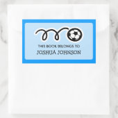 Voetbal boek label stickers | Schoolmateriaal (Tas)