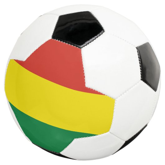 Voetbal bolivia vlag (Drie kwart)