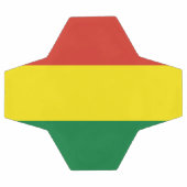 Voetbal bolivia vlag (Enkel)