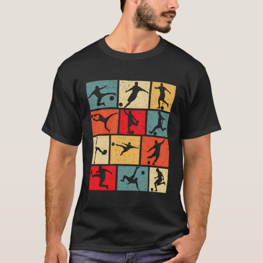 Voetbal Boys Kinder Mannen T-shirt (Voorkant)
