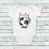 Voetbal Boys Schattig Onbevreesd Champ Romper