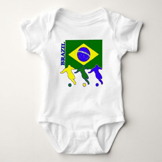 Voetbal Brazilië Romper (Voorkant)