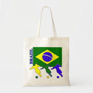 Voetbal Brazilië Tote Bag