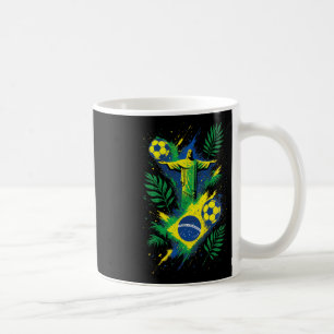 Voetbal Brazilië Voetbal Christus Rio Cultuur Koffiemok