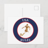 VOETBAL BRIEFKAART (Voorkant / Achterkant)