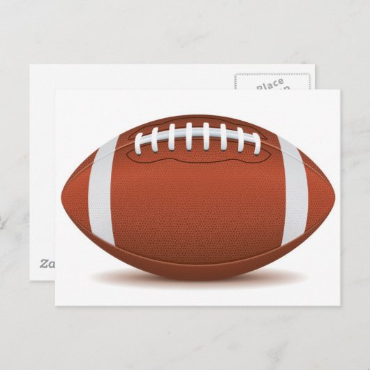 voetbal briefkaart (Voorkant / Achterkant)