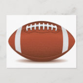 voetbal briefkaart (Voorkant)