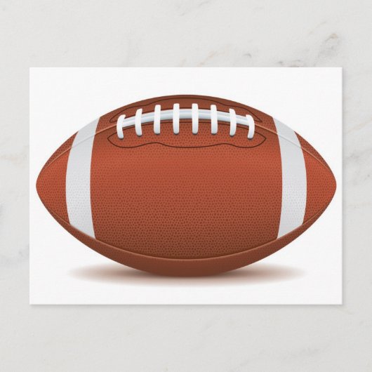 voetbal briefkaart (Voorkant)