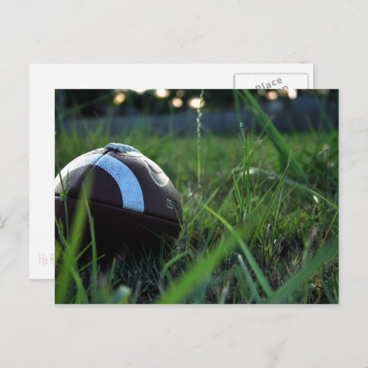 Voetbal Briefkaart (Voorkant / Achterkant)