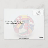 Voetbal Briefkaart (Achterkant)