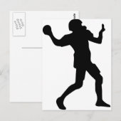 Voetbal Briefkaart (Voorkant / Achterkant)