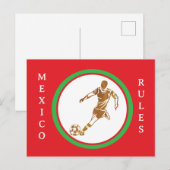 VOETBAL BRIEFKAART (Voorkant / Achterkant)