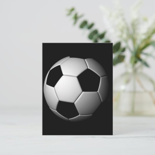 Voetbal Briefkaart (Staand voorkant)