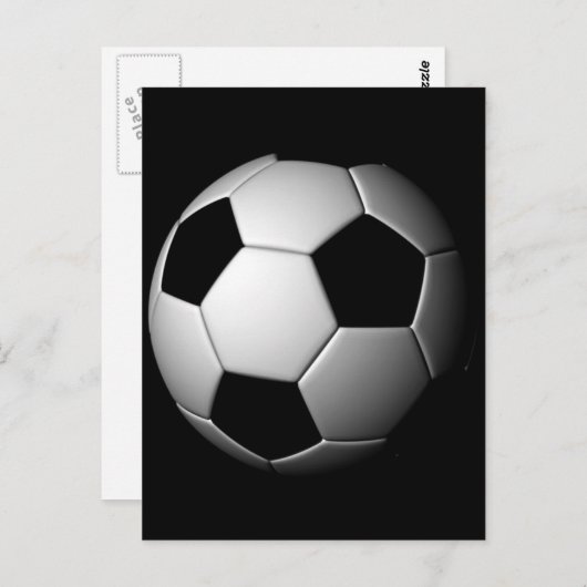 Voetbal Briefkaart (Voorkant / Achterkant)