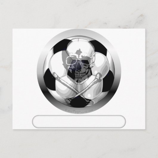 Voetbal Briefkaart (Voorkant)