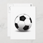 Voetbal Briefkaart (Voorkant / Achterkant)