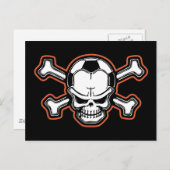 Voetbal Briefkaart (Voorkant / Achterkant)