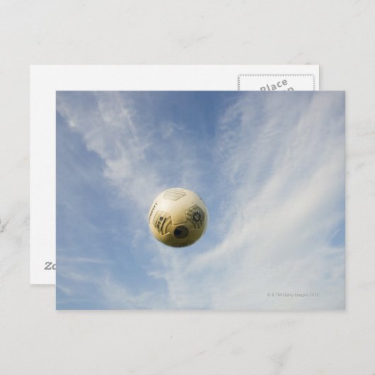 Voetbal Briefkaart (Voorkant / Achterkant)