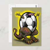 Voetbal Briefkaart (Voorkant / Achterkant)