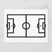 Voetbal Briefkaart (Voorkant)